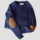 Carl - Langärmelig Rundhalsausschnitt Überdimensionale Strickpullover