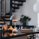 GlowMush - Wiederaufladbare LED Pilz Tischlampe mit sanfter Umgebungsbeleuchtung