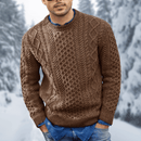 Louis - Warm Rundhalsausschnitt Langärmelig Pullover