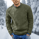 Louis - Warm Rundhalsausschnitt Langärmelig Pullover