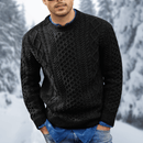 Louis - Warm Rundhalsausschnitt Langärmelig Pullover
