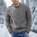 Louis - Warm Rundhalsausschnitt Langärmelig Pullover