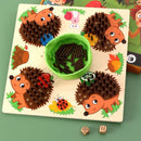 HedgePlay - Lustiges pädagogisches Igel Brettspiel für Kinder zum Lernen und Spielen