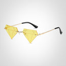 Luisa – Stylische Sonnenbrille in Diamantform mit UV Schutz