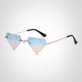 Luisa – Stylische Sonnenbrille in Diamantform mit UV Schutz