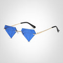 Luisa – Stylische Sonnenbrille in Diamantform mit UV Schutz