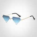 Luisa – Stylische Sonnenbrille in Diamantform mit UV Schutz