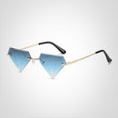 Luisa – Stylische Sonnenbrille in Diamantform mit UV Schutz