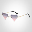 Luisa – Stylische Sonnenbrille in Diamantform mit UV Schutz