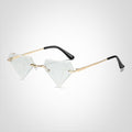 Luisa – Stylische Sonnenbrille in Diamantform mit UV Schutz