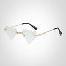 Luisa – Stylische Sonnenbrille in Diamantform mit UV Schutz