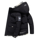 Adam - Warme Langärmelig Kapuze Jacke Mit Taschen