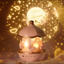 GlowSphere – Rotierender Traumthema Projektor mit Fernbedienung und Bluetooth Audio