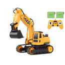 MegaDig - Langlebiges ferngesteuertes Spielzeug mit beweglichem Arm und Schaufel für junge Baumeister