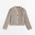 Renate - Lässige Strickjacke mit langen Ärmeln und Knöpfen