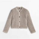 Renate - Lässige Strickjacke mit langen Ärmeln und Knöpfen