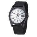 ArmorTime - Tactical rundes Zifferblatt Army Watch verstellbares Band