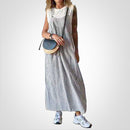 Elena – Lässiges Und Stilvolles Gestreiftes Kleid