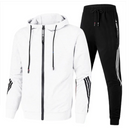 Carl - Langärmelig Kapuzenpulli Taschen Hosen Trainingsanzug Zweiteiliges Satz