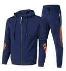 Paul - Langärmelig Reißverschluss Kapuzenpulli Mit Kordelzug Hose Trainingsanzug Satz