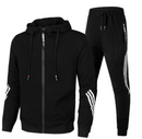 Carl - Langärmelig Kapuzenpulli Taschen Hosen Trainingsanzug Zweiteiliges Satz