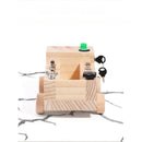 SkillSpark - Montessori Busy Board Interaktive LED Schalter und Werkzeugset