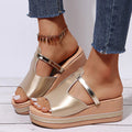 Tillie - Bequeme Sandalen mit rutschfester dicker Sohle