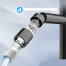 FlexSpray – 360° drehbarer Wasserhahn-Sprühkopf mit einstellbarem Wasserfluss