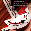 CraftMate - Präzision Holzbearbeitung Kante Messung Lineal  Mit Winkelmesser