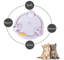 PawsPlay - Rotierend Einstellbar Geschwindigkeit Katzenspielzeug Mit LED Licht