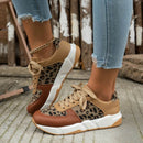 Monika – Lässige Turnschuhe mit Leopardenmuster und rutschfester Sohle für Komfort