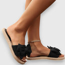 Greta - Leichte flache Sandalen mit offener Spitze und rutschfester Sohle