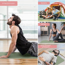FlexEase - Faltbare Yoga Matte Kompakte Anti Rutsch Matte für Yoga und Bodentraining