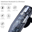 NovaTalk - Drahtloses Bluetooth Headset mit zwei Mikrofonen und klarem Klang