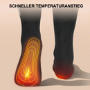 HeatSox - Wiederaufladbare beheizte Socken mit USB für warme Füße