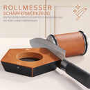 SharpEase - Professionelles Rollmesserschärf-Set für rasiermesserscharfe Klingen