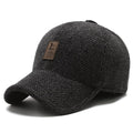 CozyKnits - Bequem Warme Gestrickt BaseballKappe