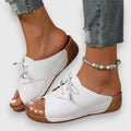 Gesine - Bequeme Vintage Sandalen mit offener Zehenpartie und rutschfester Sohle