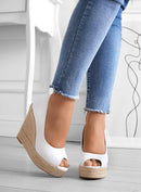 Selena - Lässig Rutschfest Wildleder Keil Absätze Schuhe