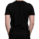 Leo - Lässiges Kurzarm-T-Shirt mit Mond-Druck