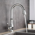 LuxStream – Moderne Küchenarmatur mit schwenkbarem Auslauf und ausziehbarer Brause