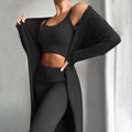 Carina - Dreiteiliges Fleece Jogging Set mit Jacke Hose und Shirt für Komfort