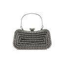 Sorina – Kleine Clutch Tasche mit geometrischem Muster