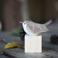 ScandiBird - Minimalistische Vogelfiguren aus Holz mit sanften Kurven und nordischem Charme