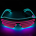 FlashVision - LED Brille für Parteien und Festivals mit blinkenden Lichtern