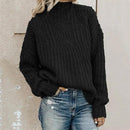 Liesel - Bequemer Rundhals Pullover mit langen Ärmeln