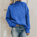 Liesel - Bequemer Rundhals Pullover mit langen Ärmeln
