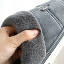 Leo - Bequem Warmes Fell Rutschfest Schuhe