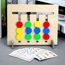 ThinkGrid - Color Logic Game Board Lernspielzeug Förderung der Logik und Mustererkennung Fähigkeiten