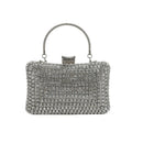 Sorina – Kleine Clutch Tasche mit geometrischem Muster